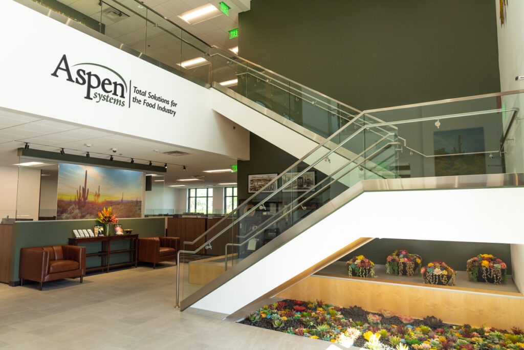 Aspen headquarters interior